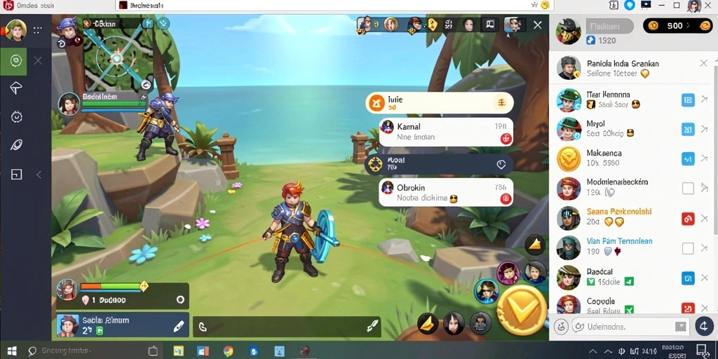 rsnok - Screenshot menunjukkan misi yang menantang dalam permainan.