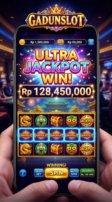 Layar utama gadunslot — antarmuka bersih setelah instalasi